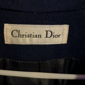 Dior Navy Trench Coat